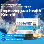 Rhizoma Polygonati Black Goji Berry Oyster Peptide Supplement Energy/Boosting Immunity Improving Sub-health