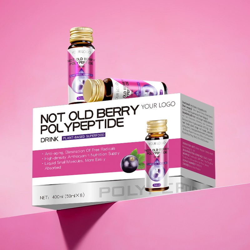 Aronia Polypeptide Oral Liquid Antioxidant Free Radicals/Activate Skin Cell Activity Essence Extract