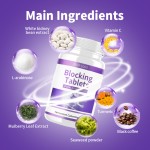 OEM Blocking Tablets for Meal Replacement Reduce Energy Carbohydrate Sugar Fat Intake Pills Dosage Form
