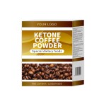 Ketone Coffee Powder Complex Vitamins Minerals for Rapid Entry Into Ketogenic Diet Enhances Fat Metabolism with Scientific Ratio