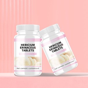 Hericium Erinaceus Tablets Science-prescribed Dietary Supplement Herbal Extraction Enhancing Gastric Motility Lions Mane