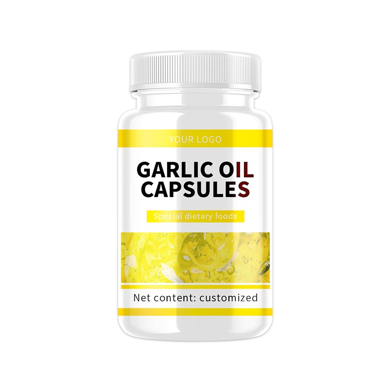 Garlic Oil Capsules Health Food Supplements for Promoting Gastrointestinal Health and Immunity Boost Pills Dosage