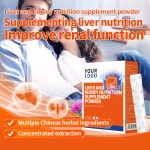 Multiple Chinese Herbal Ingredients Powder Supplement for Liver and Kidney Nutrition Improves Renal Function