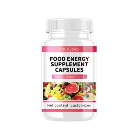 Adult-Friendly Food Energy Supplement Capsules Beneficial for Heart Health and Vitality Multivitamin