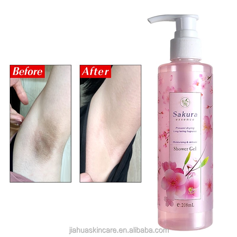 Shower Gel Manufacturer - Wholesale Herbal Sakura Gel