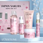 美白面霜生产厂家 - 日本樱花护肤套装