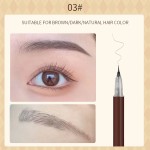 液体眉笔厂家-2023新款设计自然防水不易晕染