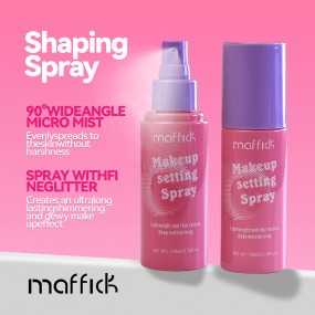 Setting Spray Supplier - Watermelon Flavor Multitasking Vegan MAFFICK 100ML Finish
