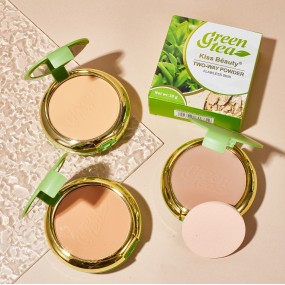 Compact Powder Supplier - Kiss Beauty Wholesale Compact Powder Flawless Skin Green Tea