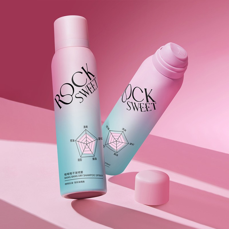 Dry Shampoo Spray Factory - Rock Sweet No-Wash Volumizing Oil Control Lightweight Natural