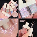 液体眼影供应商-格格熊新款眼妆防水闪粉亮片水晶