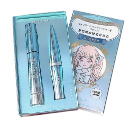 纤维睫毛膏套装厂家-格格熊2023新款长浓密自然黑色动漫