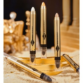 Highlighter Pencil Manufacturer - FOMIX Shimmering with Sponge Silkworm Pen 12 Colors