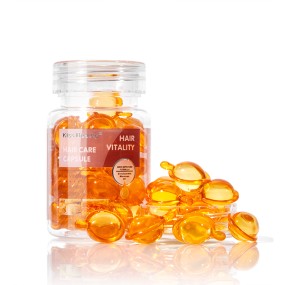 Hair Oil Serum Supplier - Kiss Beauty 20 Capsules Easy Carry Cruelty Free Smoothing