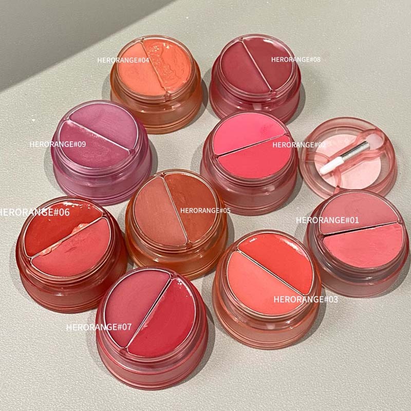 Lip Cheek Cream Manufacturer - HERORANGE Natural Matte Shiny Comfortable Watery Gloss