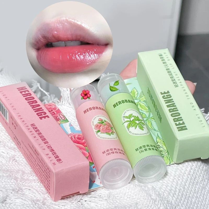 Transparent Lip Balm Manufacturer - Factory Hot Sale Light Transparent Herorange Moisturizing