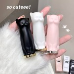 唇精华套装厂家-6件高色透明保湿莎琪诺可爱猫