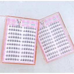 假睫毛厂家-120片自粘10排预切簇状睫毛