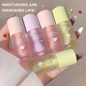 Crystal Jelly Lip Gloss Factory - Gege Bear Clear Cute Bear Hydrating Fade Lip Lines