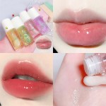 水晶果冻唇油厂家-格格熊批发化妆品保湿丰盈涂层