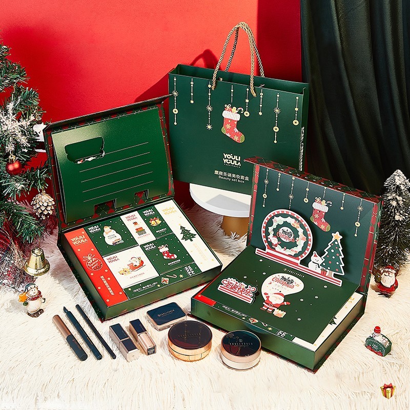 Makeup Kit Manufacturer - All in One Cosmetics Full Kits 8 Pieces Christmas Gift Box