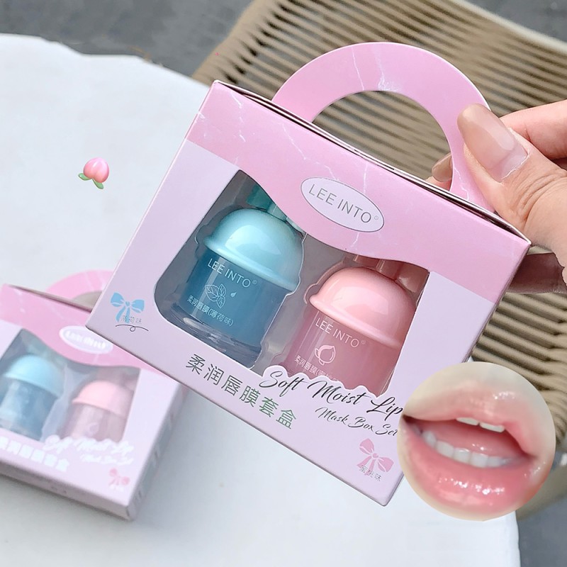 Lip Mask Set Factory - Nourishing Hydrating Set Soft Moist Overnight Prevention Dry