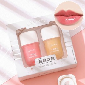 Lip Mask Set Supplier - Hot Sale 2 Pieces Natural Moisturizing Hydrating Overnight