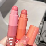 懒人化妆品口红厂家-格格熊4合1有机丝绒哑光纯素防水