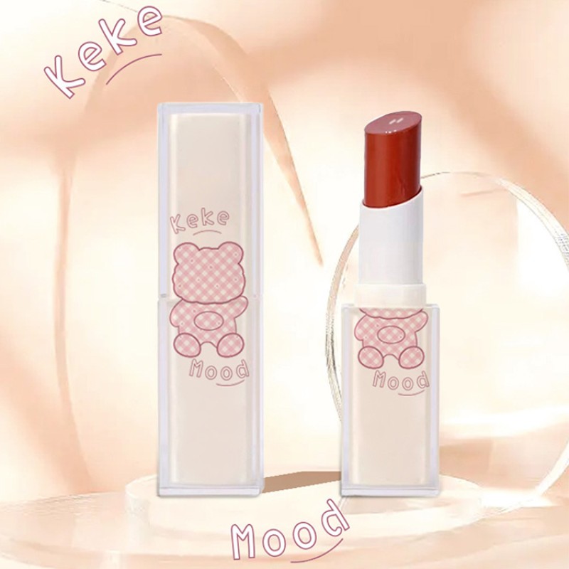 Solid Lipstick Factory - KeKe Mood Long Lasting Cute Bear Brilliant Colors Makeup