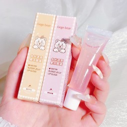 哑光口红厂家-格格熊可爱果果熊花蜜味防水