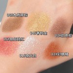 高光铅笔厂家-福米克斯闪亮带海绵蚕丝笔12色