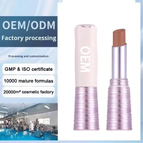 Matte Lipstick Factory - Customized Women's Long-Lasting Non-Stick Cup Gray Pink