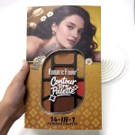 粉盘厂家-新款设计代工14合1修容高光腮红
