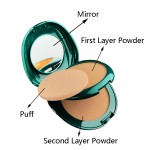 Compact Powder Manufacturer - Private Label Oil Control 3 Colors Nature Foundation for Dark Skin