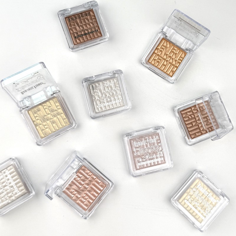 Charmer Highlight Powder Factory - Beauty Shimmer Vegan Highlight 6 Colors Gitter Waterproof Long-lasting