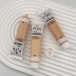 液体遮瑕膏供应商-PIXY3色批发全遮瑕控油哑光浅肤色用