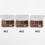 眉粉套装厂家-批发厂家高品质3色防水持久