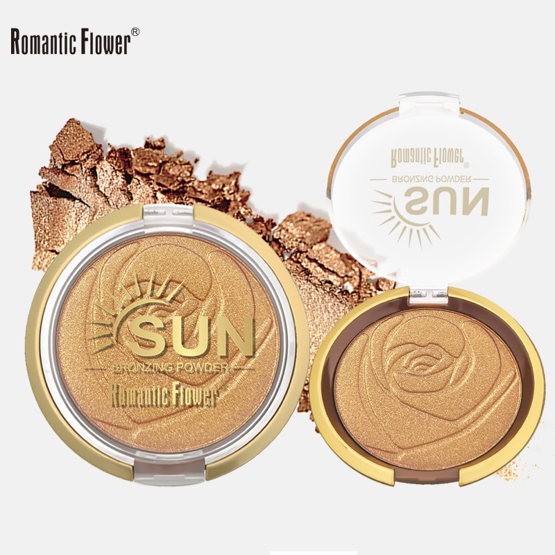 Compact Powder Highlights Supplier - Wholesale 3 Colors Face Single Shimmer Compact Powder Highlights