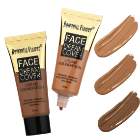 Foundation Factory - OEM ODM Wholesale 3 Shades Full Coverage Dark Long-lasting Waterproof