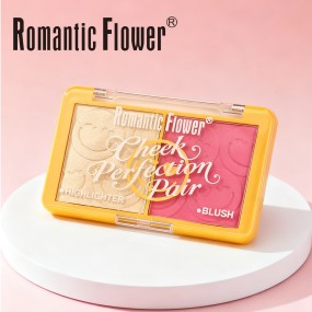 Blush Palette Supplier - Customizable Wholesale 2 in 1 Face Makeup Waterproof Glitter Long Lasting