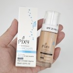 粉底液厂家-新款代工PIXY3色全遮瑕哑光瓶泵头