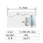 粉饼供应商-PIXY2色浅修容哑光防水带粉扑