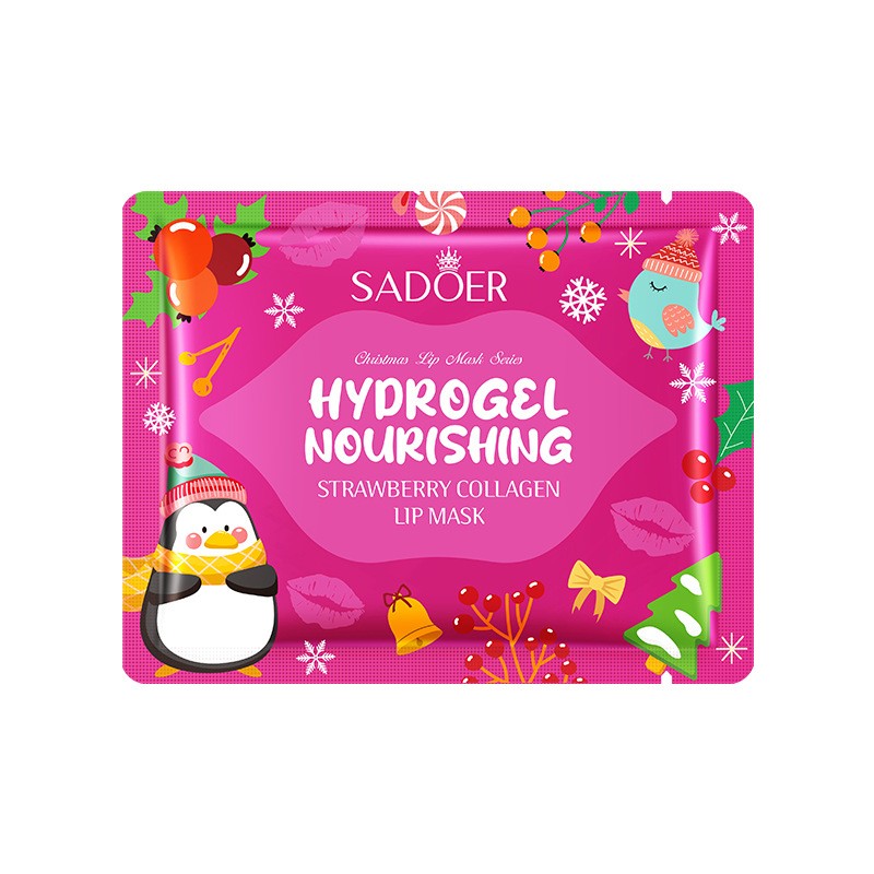 Lip Mask Supplier - Wholesale SADOER Natural Ingredients Deeply Nourish Fade Lip Lines Avocado Collagen