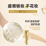 液体粉底厂家-高品质遮瑕透明质酸植物提取锁妆