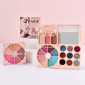 Makeup Set Manufacturer - Complete Red Suitcase Kit