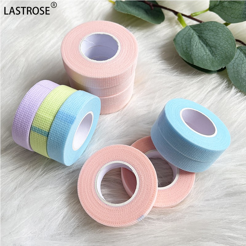 Eyelash Extension Tape Manufacturer - Colorful 9m Eyelash Extension Silicone Gel Sensitive Lash Tape Non Woven