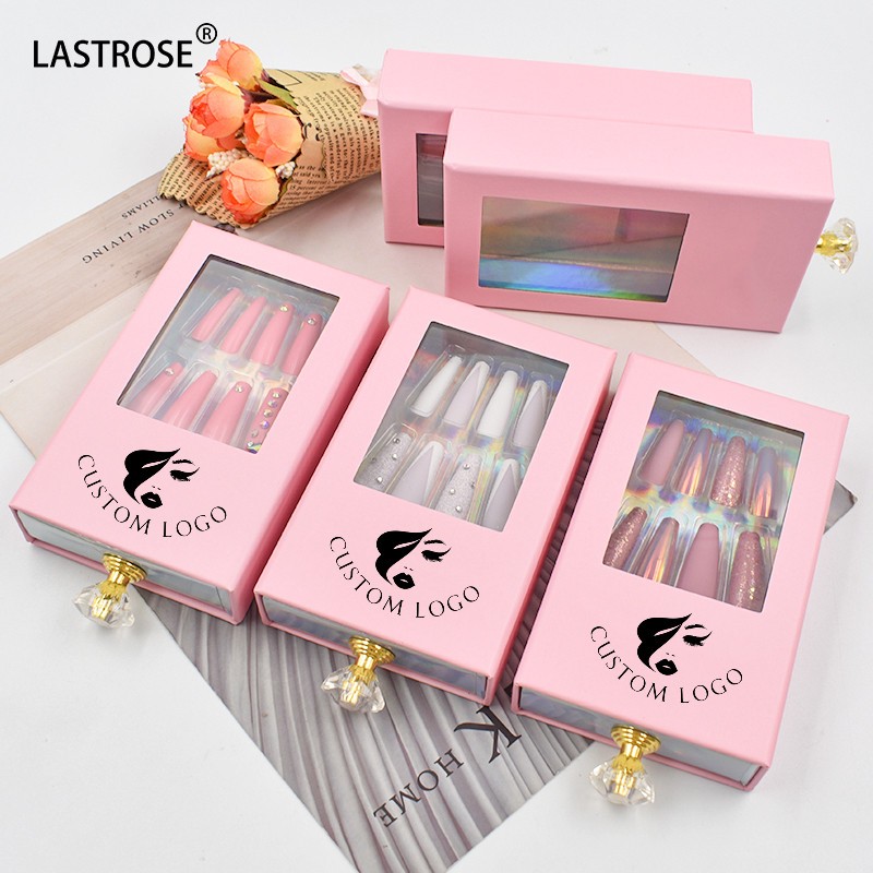 Nail Packaging Box Manufacturer - Wholesale Private Label Box Packaging Nail Nail Packing Boxes False Press on Nail Packaging