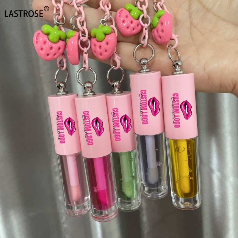 Lip Balm Manufacturer - Color Changing Lip Oil Plumper Fruit Clear Hydrating Vitamin Liquid Lip Balm Vegan