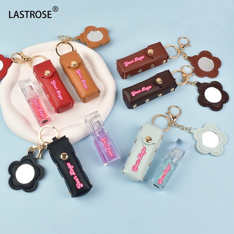 Lip Oil with Key Chain Factory - Wholesale Private Label Lip Oil With Key Chain Pouch Magic Color Changing Plumper