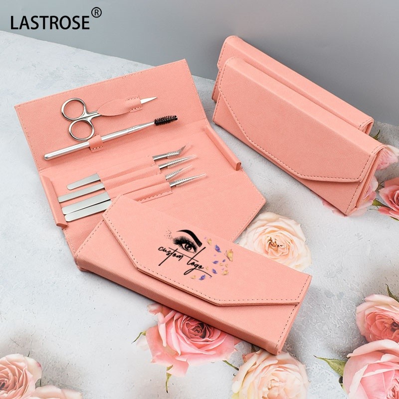 Makeup Tools Kit Manufacturer - New Private Label Makeup Tools Kit Eyelash Tweezers and Eyebrow Scissors with Pointed Tip